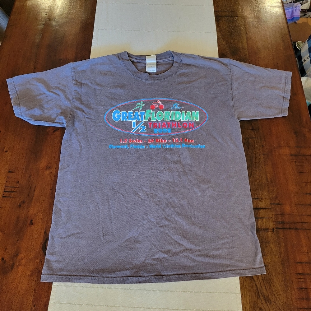 Y2K Vintage Great Floridian Triathlon Shirt L
